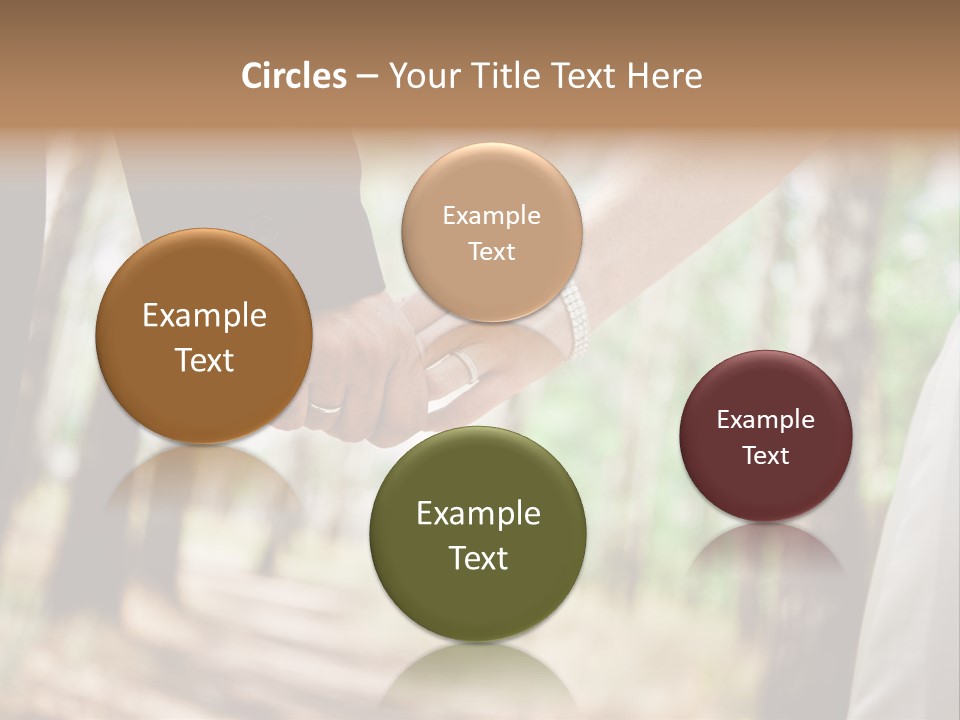 Beautiful Gold Positive PowerPoint Template