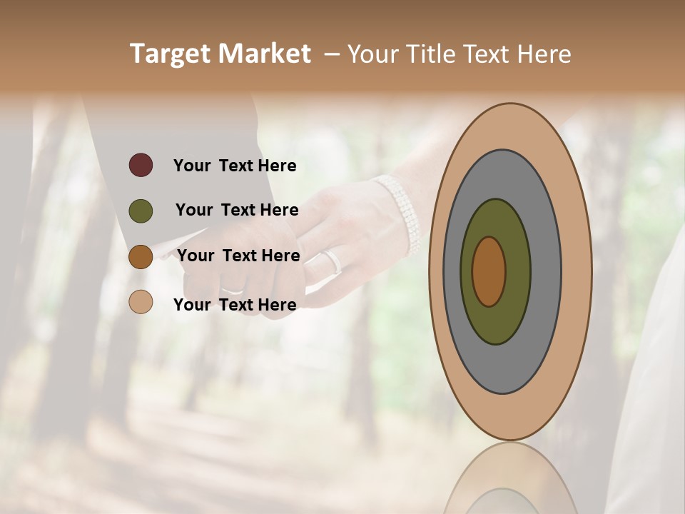 Beautiful Gold Positive PowerPoint Template