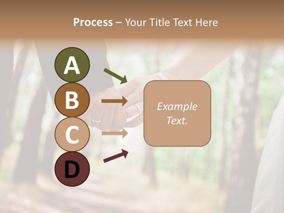 Beautiful Gold Positive PowerPoint Template