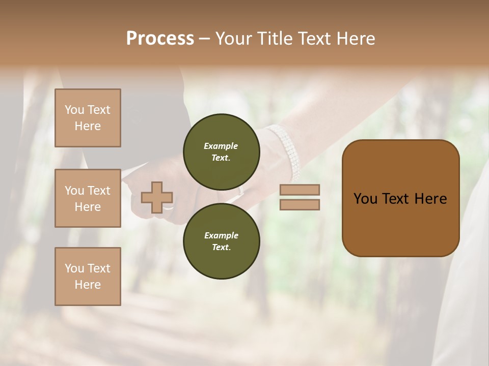 Beautiful Gold Positive PowerPoint Template
