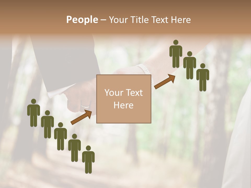 Beautiful Gold Positive PowerPoint Template