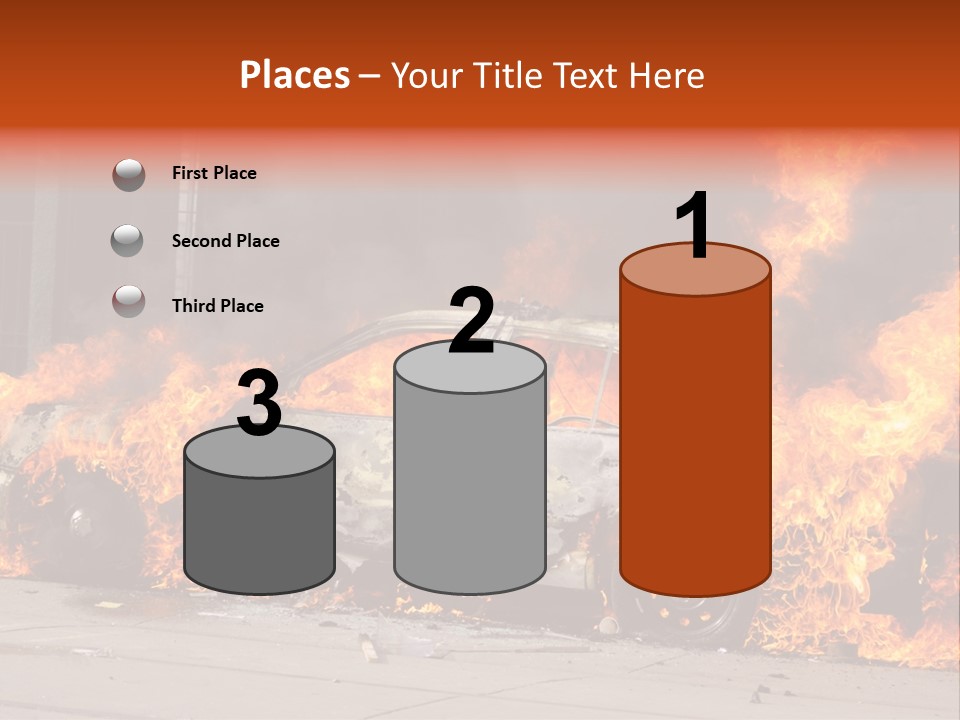 Glass Emergency Expression PowerPoint Template