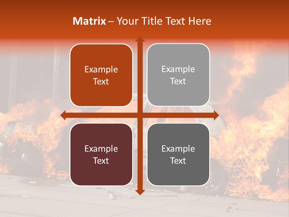 Glass Emergency Expression PowerPoint Template