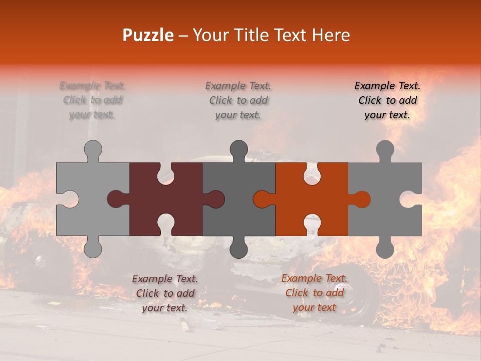 Glass Emergency Expression PowerPoint Template