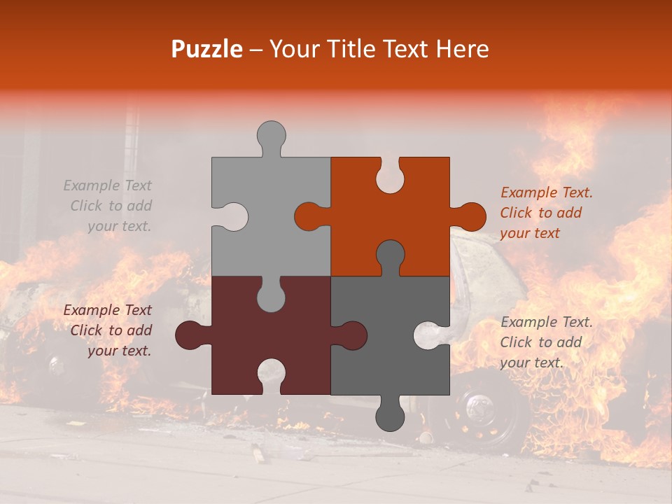 Glass Emergency Expression PowerPoint Template