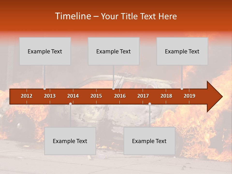 Glass Emergency Expression PowerPoint Template