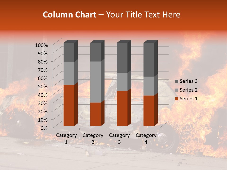 Glass Emergency Expression PowerPoint Template