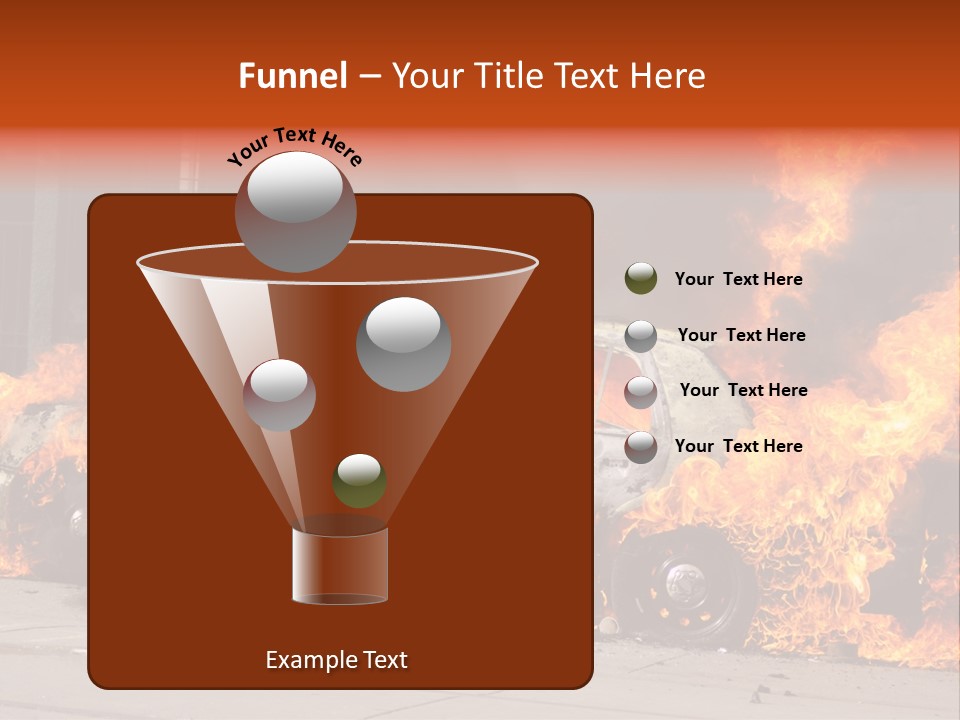Glass Emergency Expression PowerPoint Template