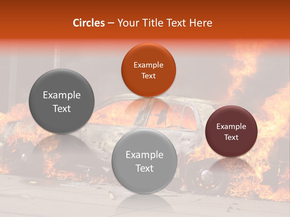 Glass Emergency Expression PowerPoint Template