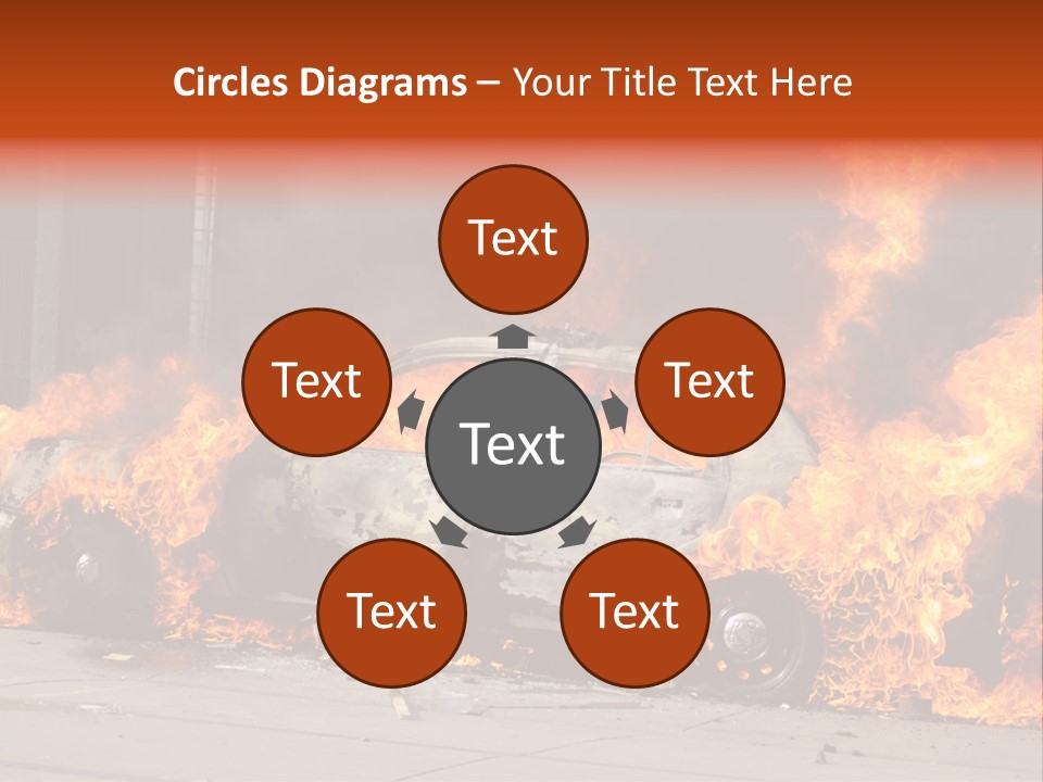 Glass Emergency Expression PowerPoint Template