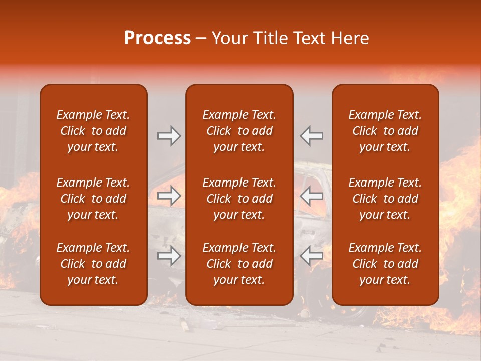 Glass Emergency Expression PowerPoint Template