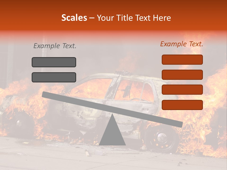 Glass Emergency Expression PowerPoint Template