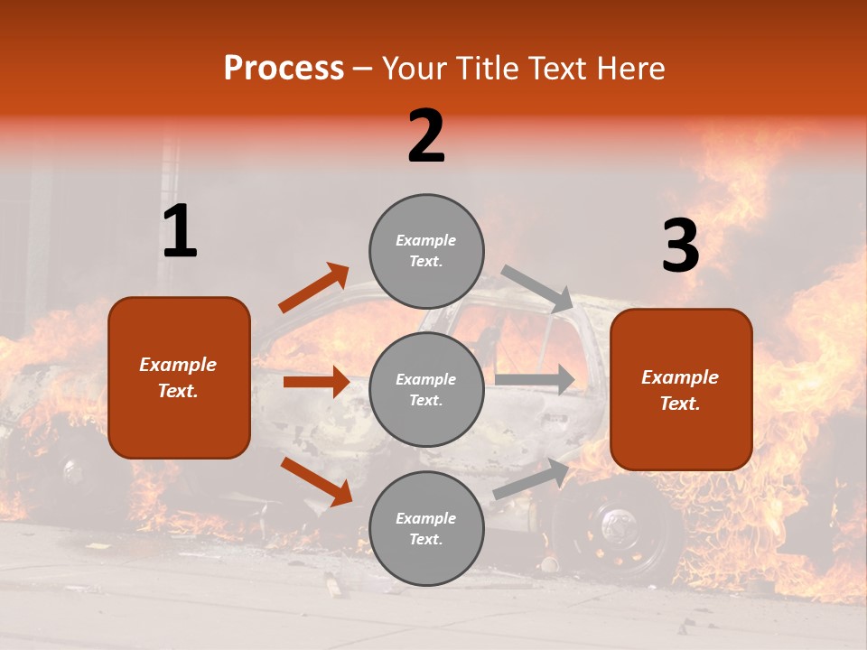 Glass Emergency Expression PowerPoint Template