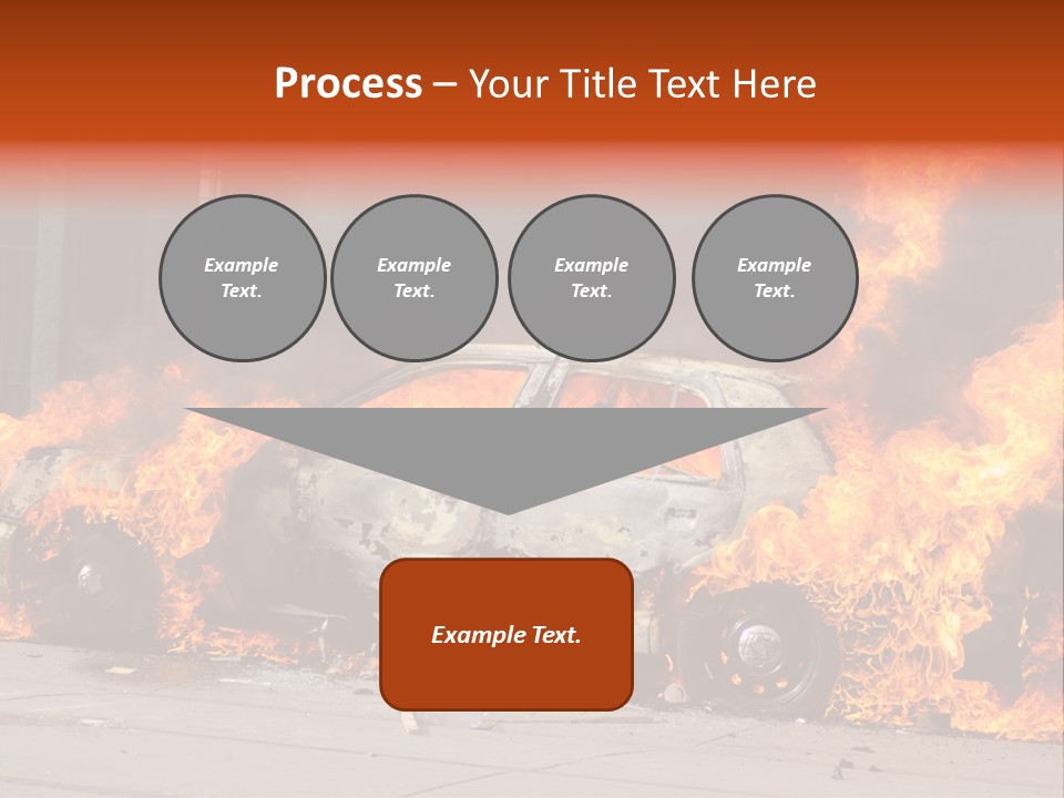 Glass Emergency Expression PowerPoint Template