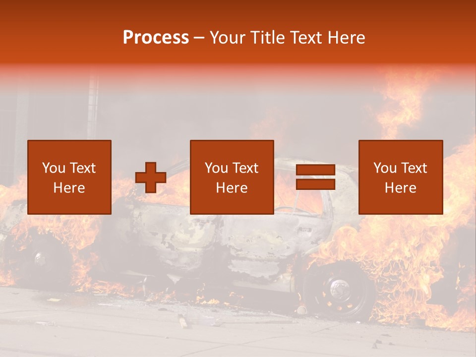 Glass Emergency Expression PowerPoint Template