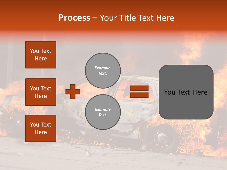 Glass Emergency Expression PowerPoint Template