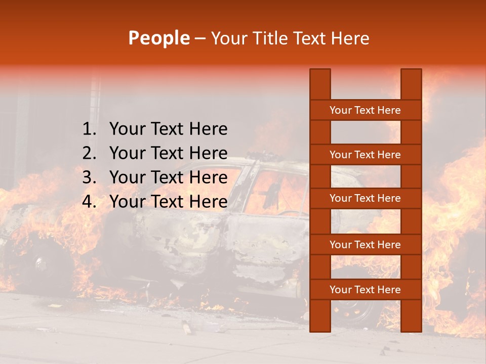Glass Emergency Expression PowerPoint Template