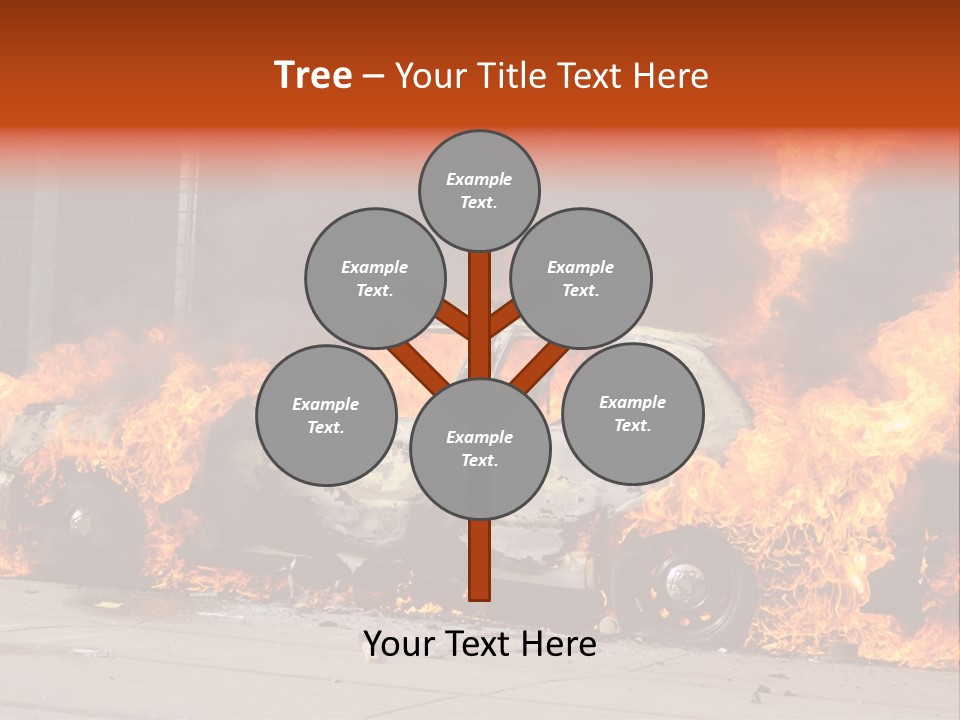 Glass Emergency Expression PowerPoint Template