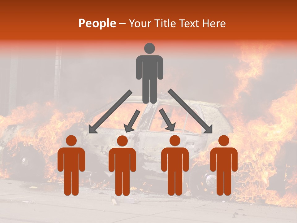 Glass Emergency Expression PowerPoint Template