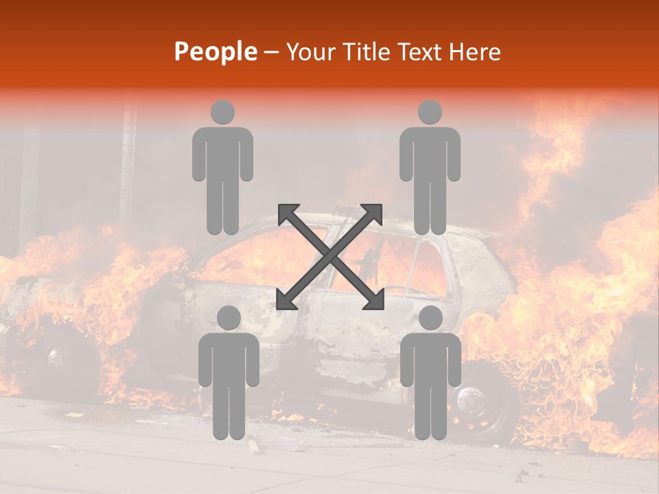 Glass Emergency Expression PowerPoint Template