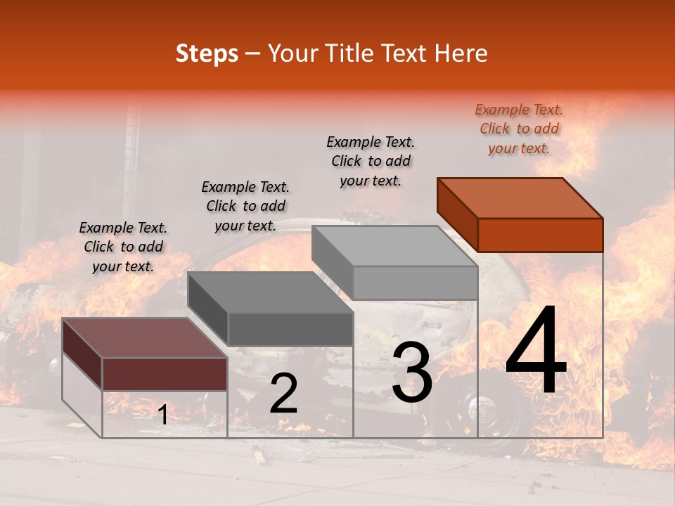 Glass Emergency Expression PowerPoint Template