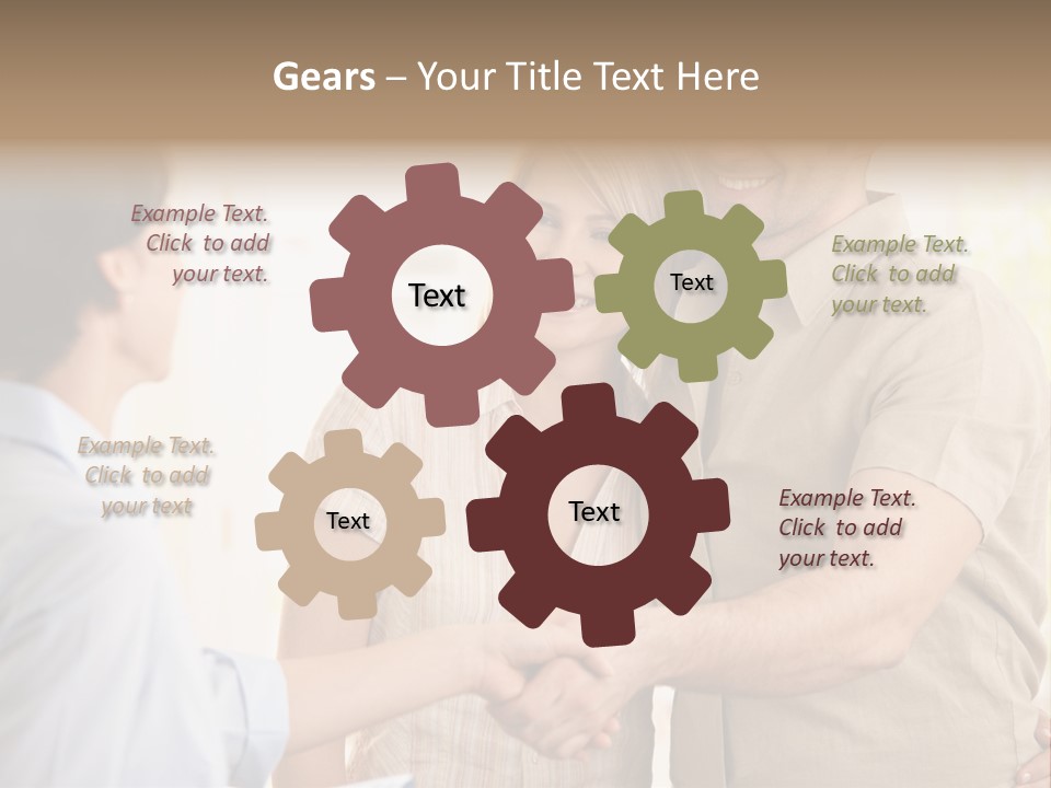 Cheerful Lit Cheer PowerPoint Template