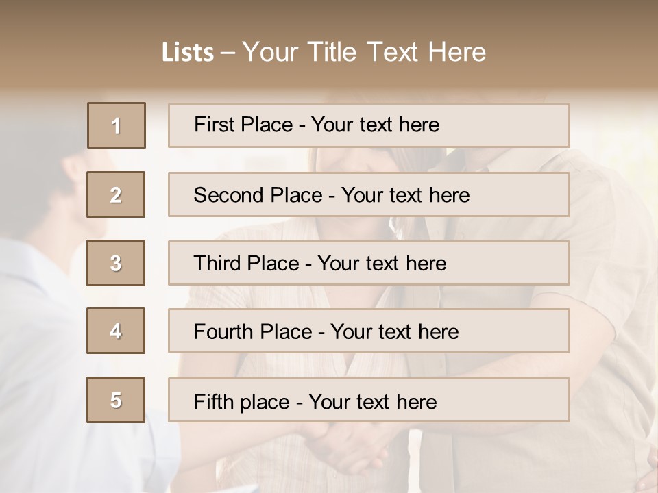 Cheerful Lit Cheer PowerPoint Template