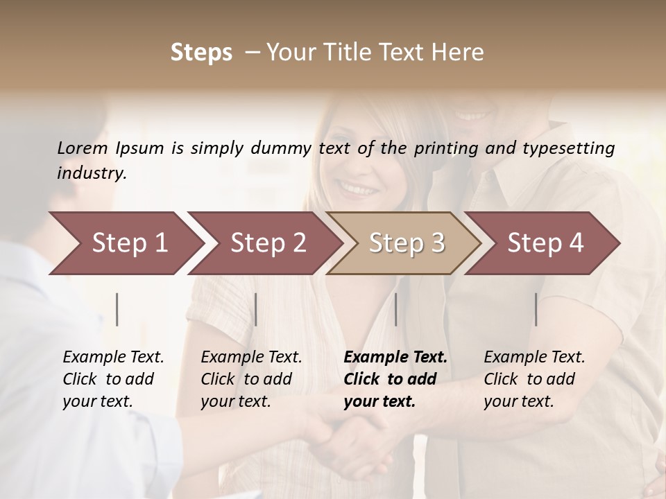 Cheerful Lit Cheer PowerPoint Template