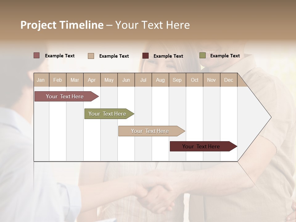 Cheerful Lit Cheer PowerPoint Template