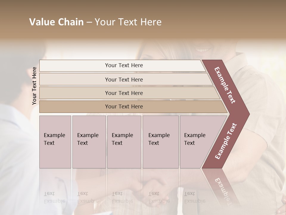 Cheerful Lit Cheer PowerPoint Template