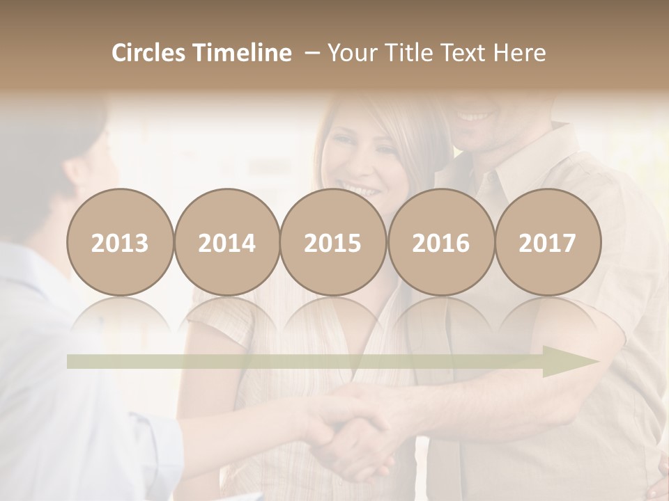 Cheerful Lit Cheer PowerPoint Template
