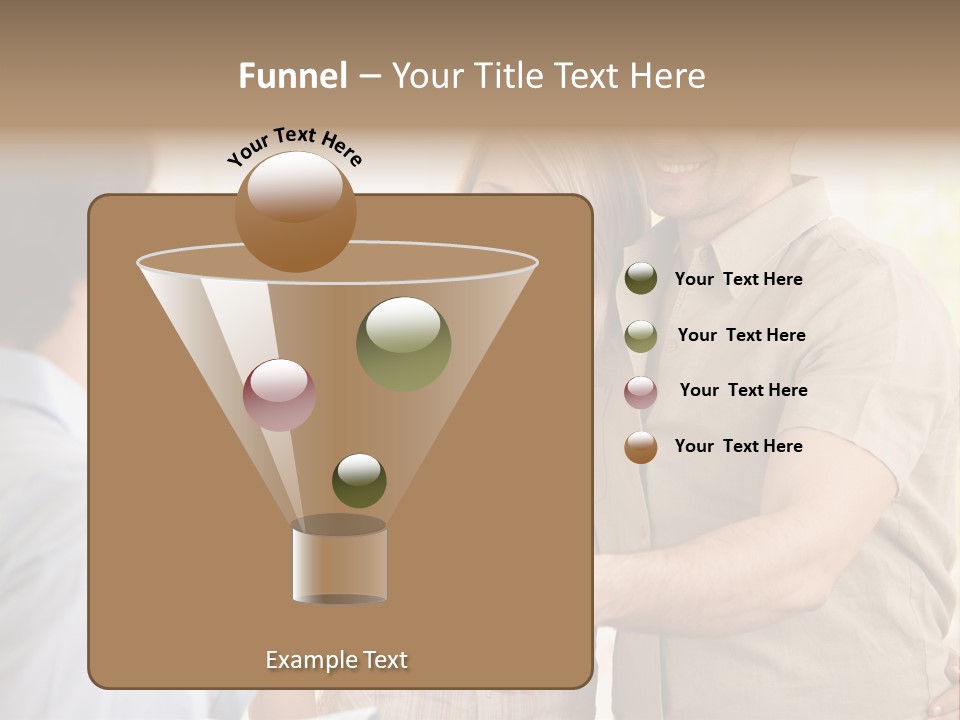 Cheerful Lit Cheer PowerPoint Template