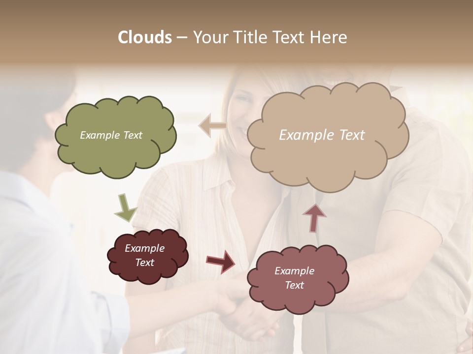 Cheerful Lit Cheer PowerPoint Template