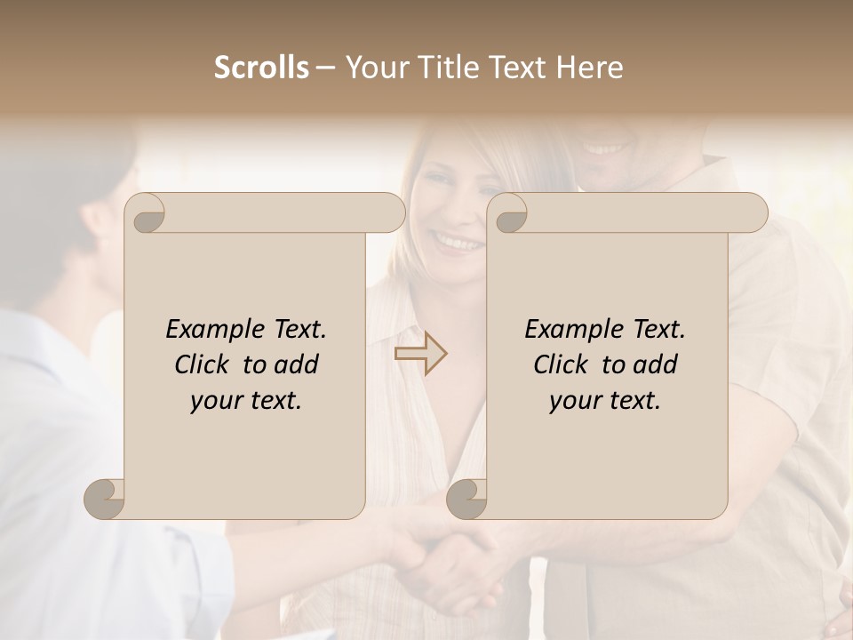 Cheerful Lit Cheer PowerPoint Template