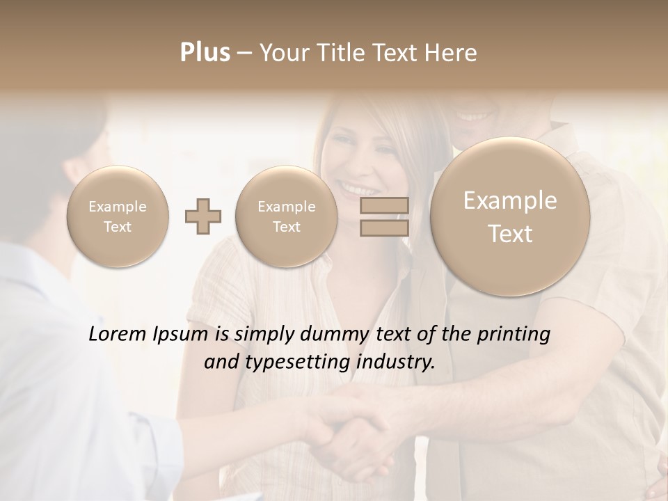 Cheerful Lit Cheer PowerPoint Template