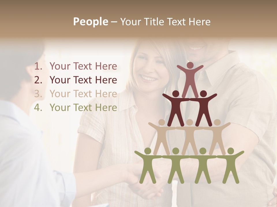 Cheerful Lit Cheer PowerPoint Template