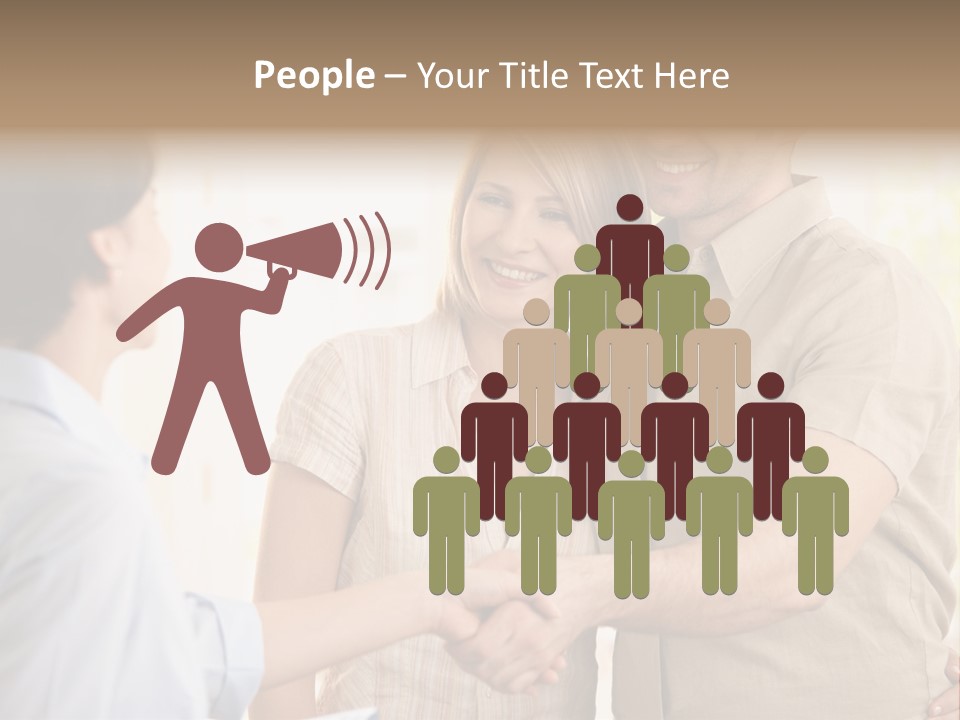 Cheerful Lit Cheer PowerPoint Template