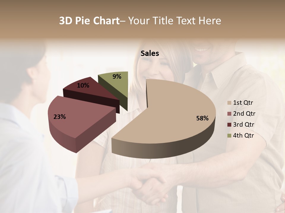 Cheerful Lit Cheer PowerPoint Template