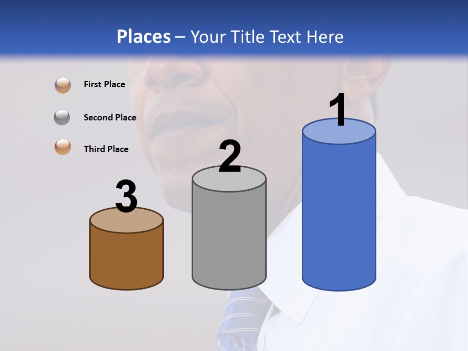 Primary Africanamerican Democratic PowerPoint Template