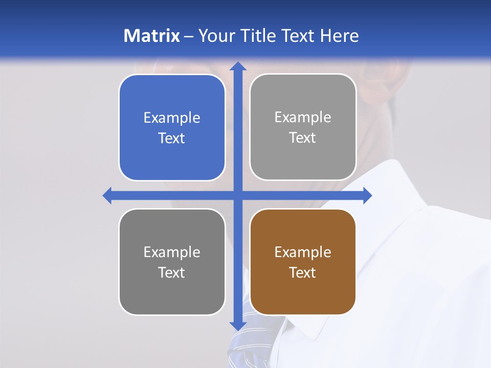 Primary Africanamerican Democratic PowerPoint Template