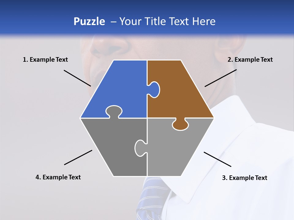 Primary Africanamerican Democratic PowerPoint Template