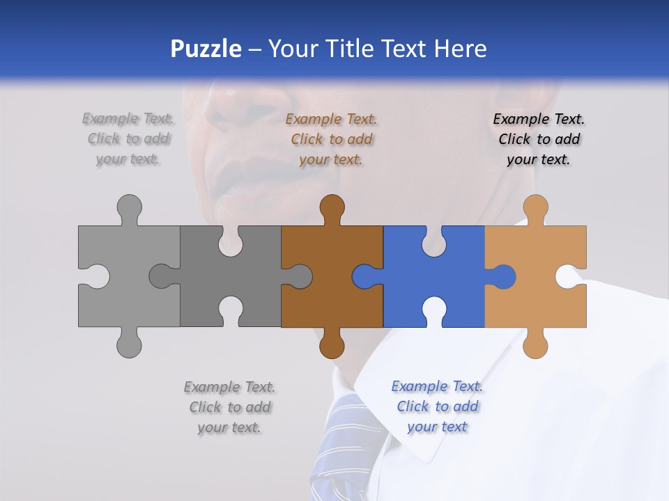 Primary Africanamerican Democratic PowerPoint Template