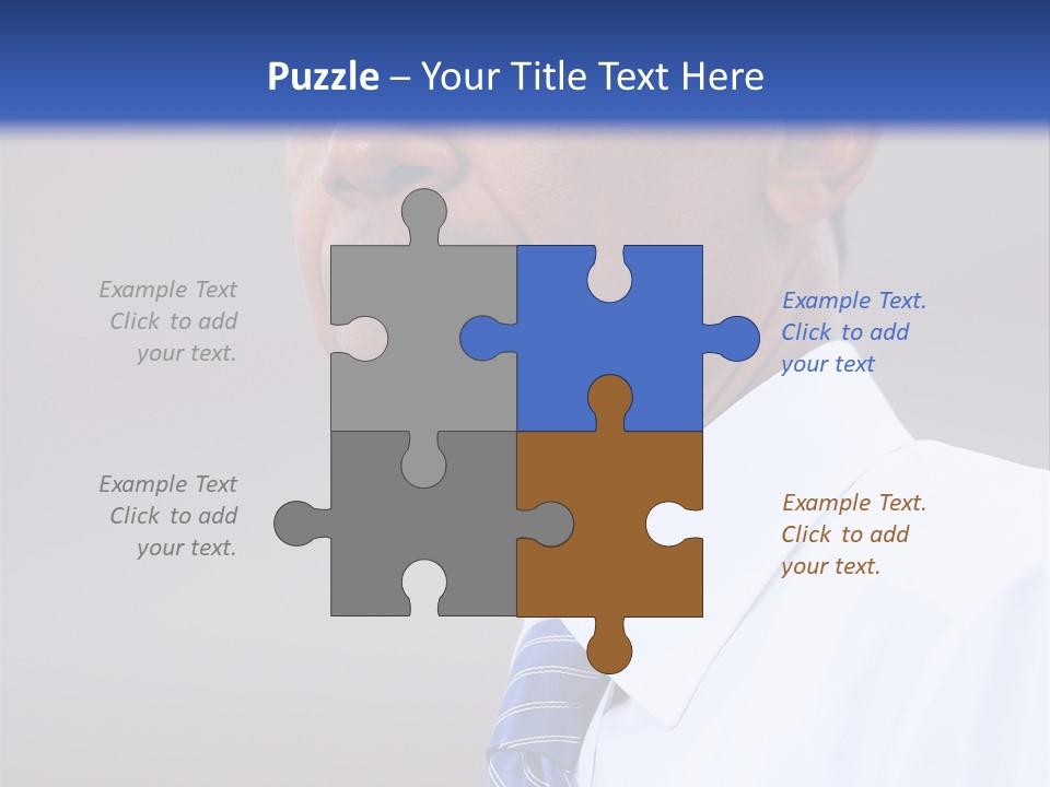 Primary Africanamerican Democratic PowerPoint Template