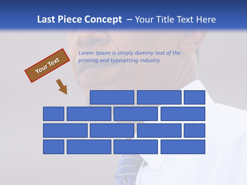 Primary Africanamerican Democratic PowerPoint Template