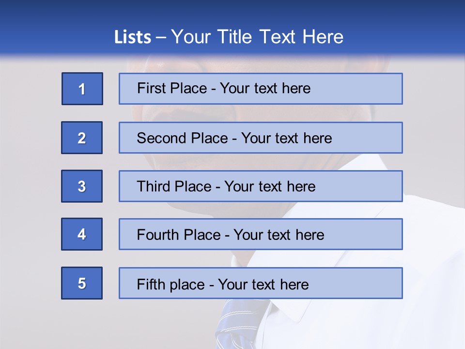 Primary Africanamerican Democratic PowerPoint Template