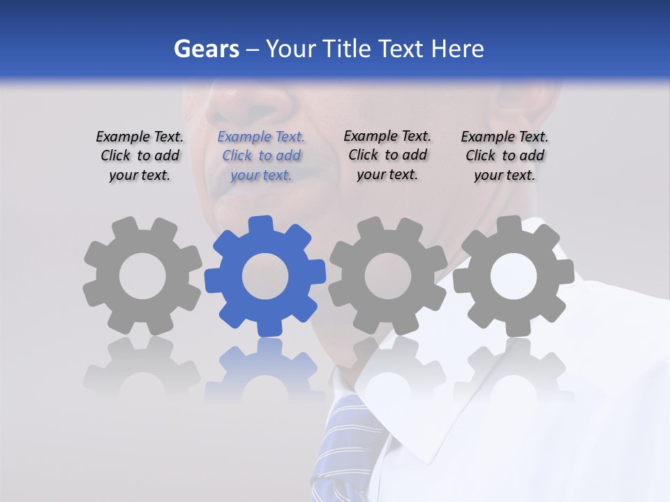 Primary Africanamerican Democratic PowerPoint Template