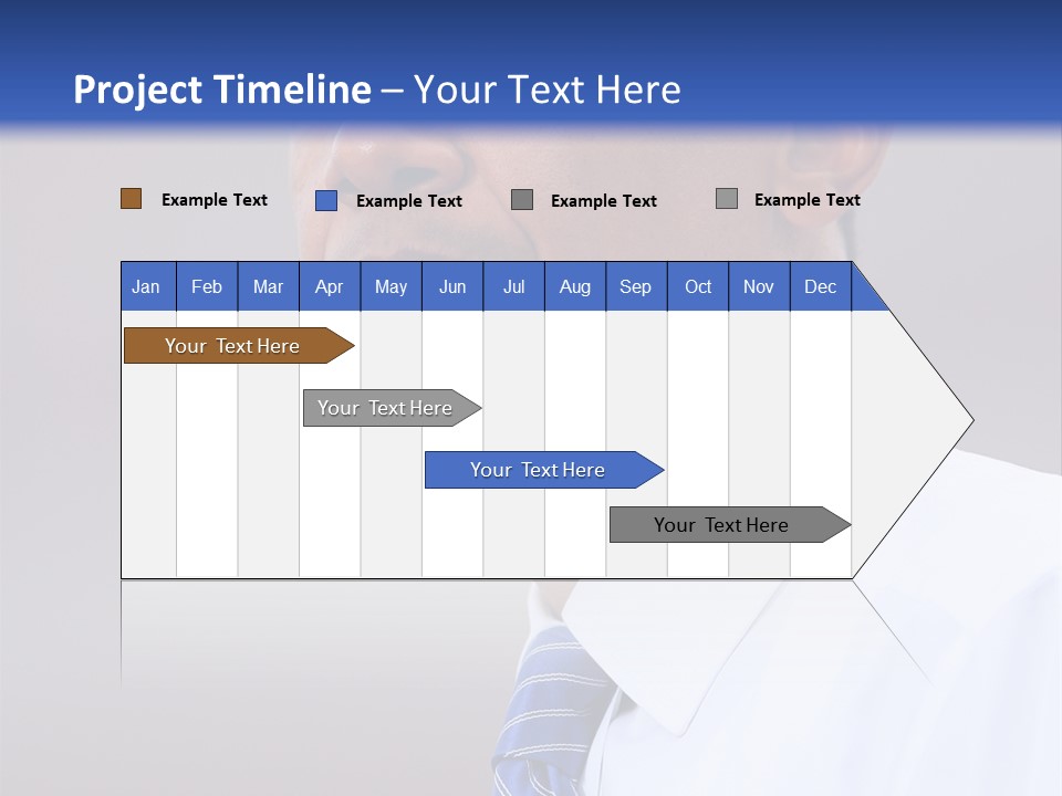 Primary Africanamerican Democratic PowerPoint Template