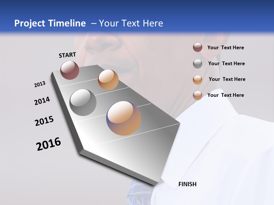Primary Africanamerican Democratic PowerPoint Template
