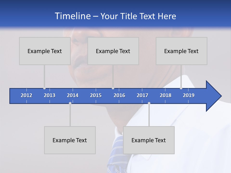 Primary Africanamerican Democratic PowerPoint Template