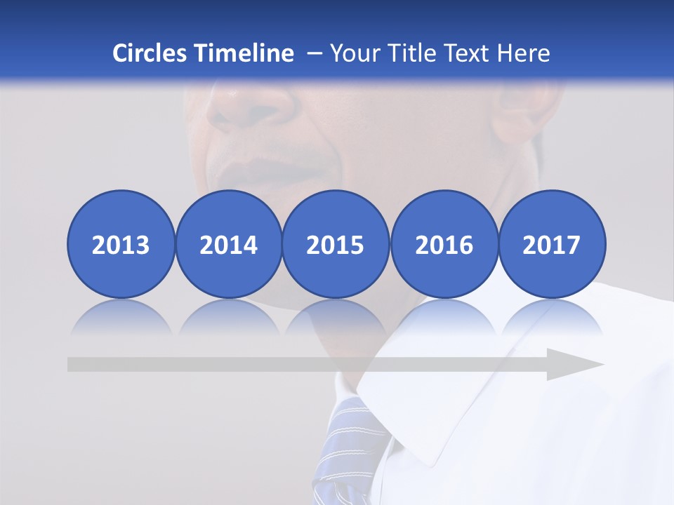 Primary Africanamerican Democratic PowerPoint Template